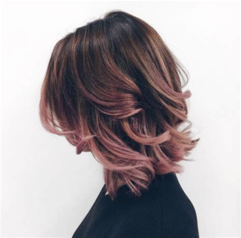 ･ﾟ Angrydinosaurx Rose Gold Hair Brunette Pink Hair Hair Color And