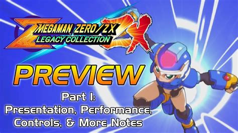 Mega Man Zerozx Legacy Collection Preview Pt 1 Presentation