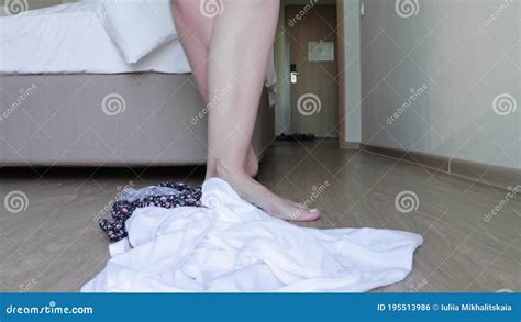 Woman Taking Down Her Clothes Stock Footage And Videos 10 Stock Videos