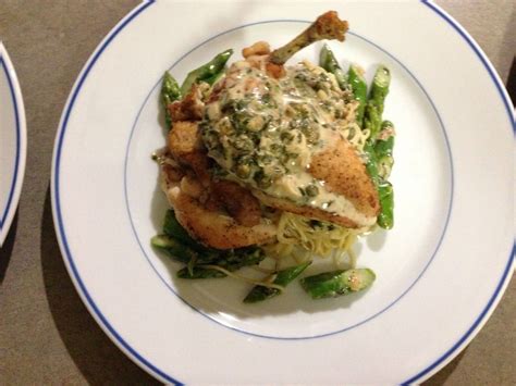 Salt, chopped parsley, chicken broth, roma tomatoes, extra virgin olive oil and 11 more. Angel hair pasta, asparagus, airline chicken breast with a ...