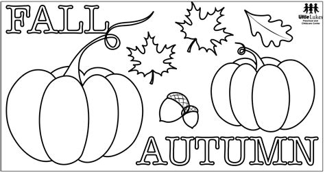 Free Fall Coloring Pages Little Lukes Preschool And Childcare Center