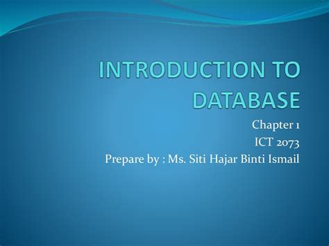Introduction to Domain Databases