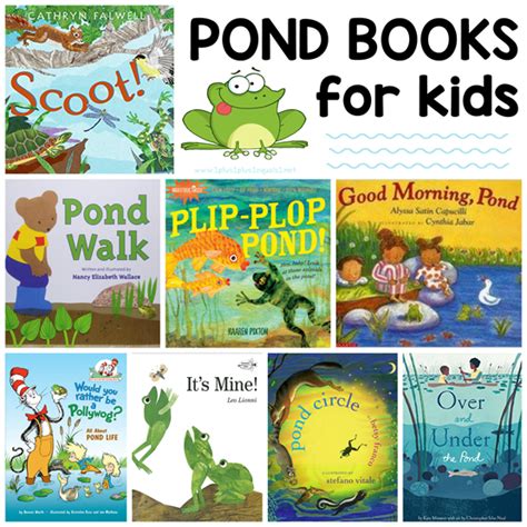 Pond Life Books For Kids ~ With Editable Pdf 1111