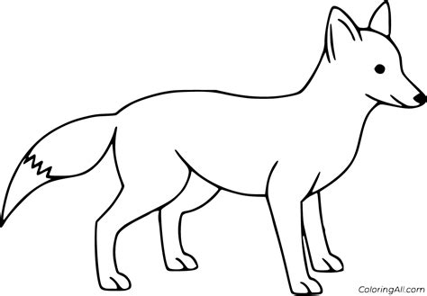 Fox Coloring Pages Coloringall