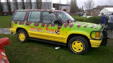 Converted My Ford Explorer Into A Jurassic Park Tour Vehicle Diy