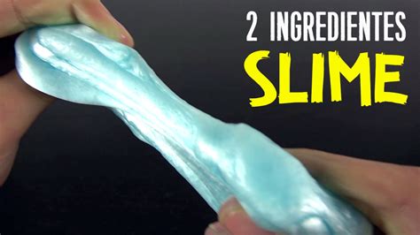 Slime Con Solo 2 Ingredientes Youtube