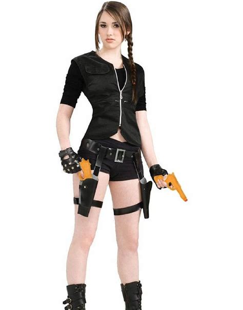 Treasure Huntress Lara Croft Tomb Raider Holsterandguns Costume Propset Cosplay Outfits Lara