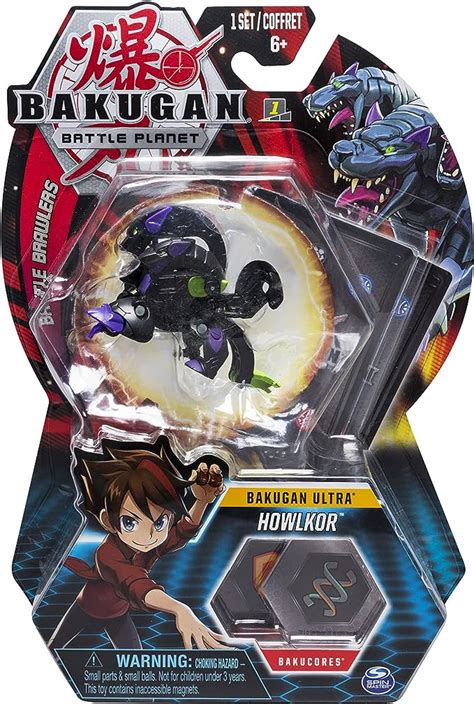 Toys Bakugan Battle Brawlers Battle Planet Bakugan Ultra Black Howlkor