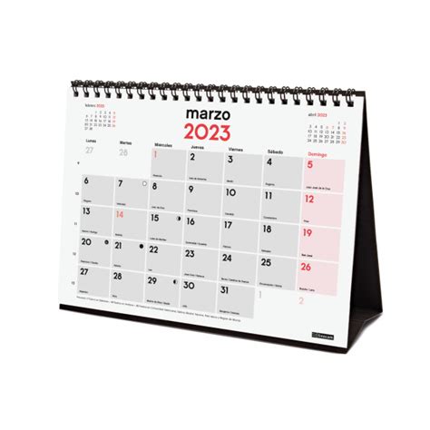 Calendari Taula Esp Mv 210x150 Apu Sp Finocam AÑo 2023