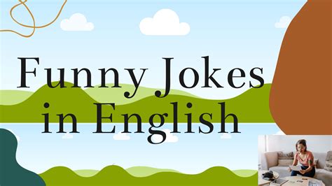 Funny Jokes In English English Vocabulary School Lead