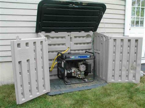 You can also go with a diy generator enclosure. small sheds for generators | Generator Enclosure http ...