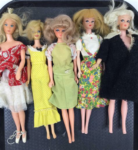 Lot 7 Vintage Mattel Dolls
