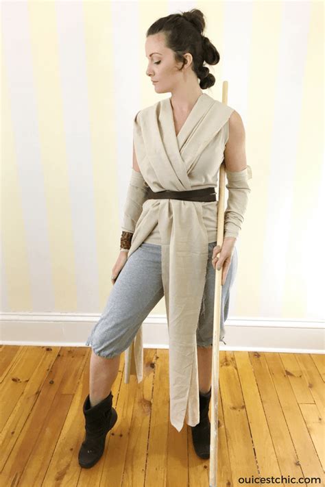 How To Make A Rey Halloween Costume Anns Blog
