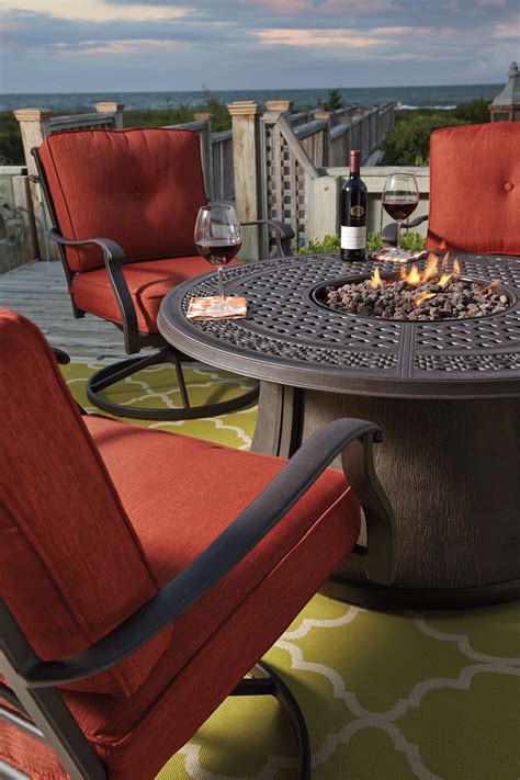 Maybe you would like to learn more about one of these? Durable rust-resistant cast aluminum serves stylishly ...