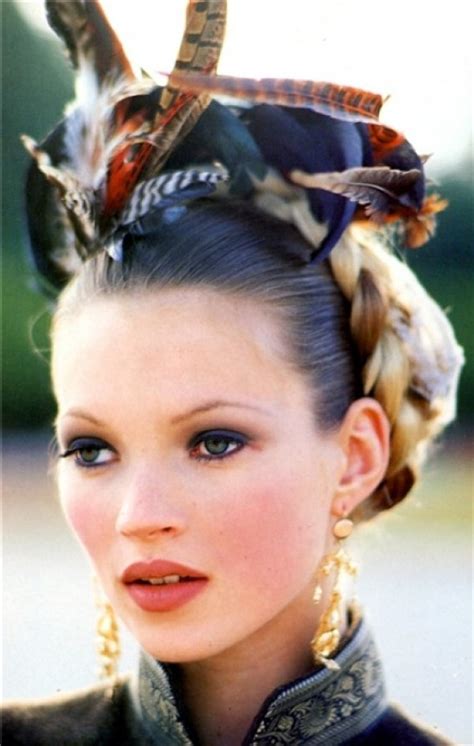 The Peak Of Très Chic Kate Moss For Vogue Italia October 1992