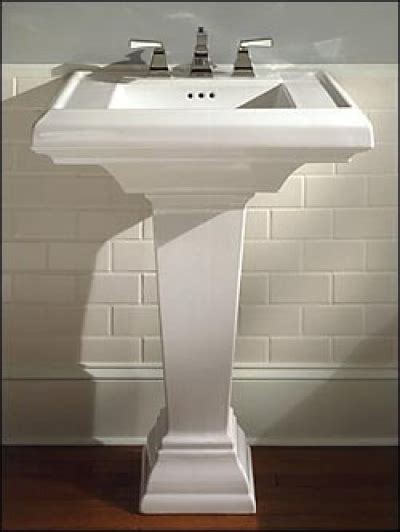 Am putting a pedestal sink in powder room. How to Install a Pedestal Sink