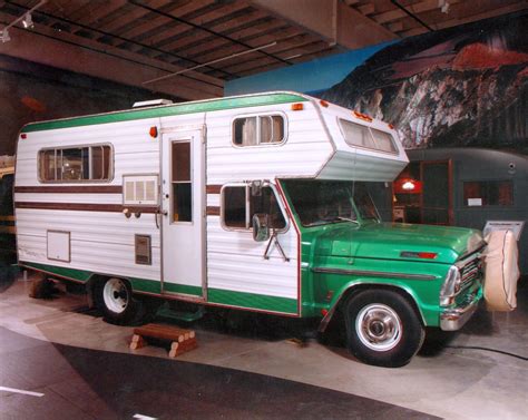 1969 FORD BASED CHASSIS MOUNT MOTORHOME | Slide in truck campers