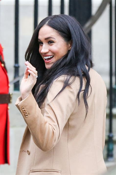 Meghan Markle Wore A Monochromatic Look For Her First Appearance Of 2020