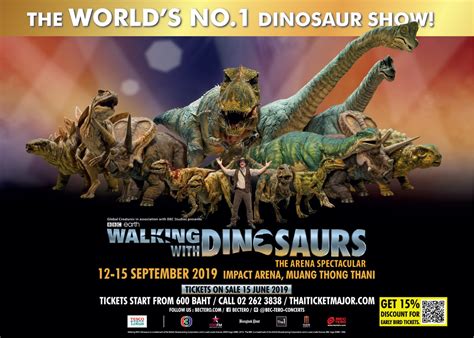 Walking With Dinosaurs The Worlds Largest Dinosaur Show Is Coming