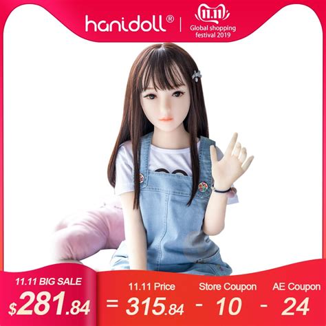 Hanidoll Silicone Sex Dolls 128cm Mini Real Sex Doll Love Doll Tpe Anime Realistic Male Sex Doll