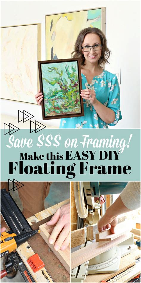 Easy Diy Floating Frame Tutorial Learn How To Frame Your
