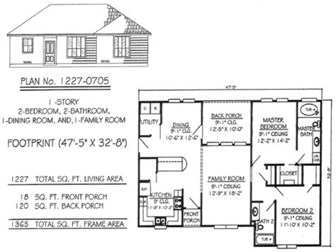 2 bedrooms house plans are the perfect living spaces for small families 2 bedroom house plans are apt for various types of people like a newly married couple or a retired couples. Beautiful 2 Bedroom One Story House Plans - New Home Plans ...