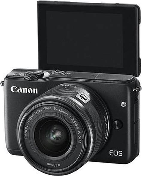 Canon Eos M10 15 45mm Is Stm Zwart