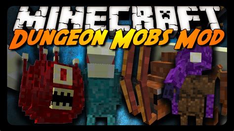 Minecraft Mod Review Hostile Dungeon Mobs Youtube