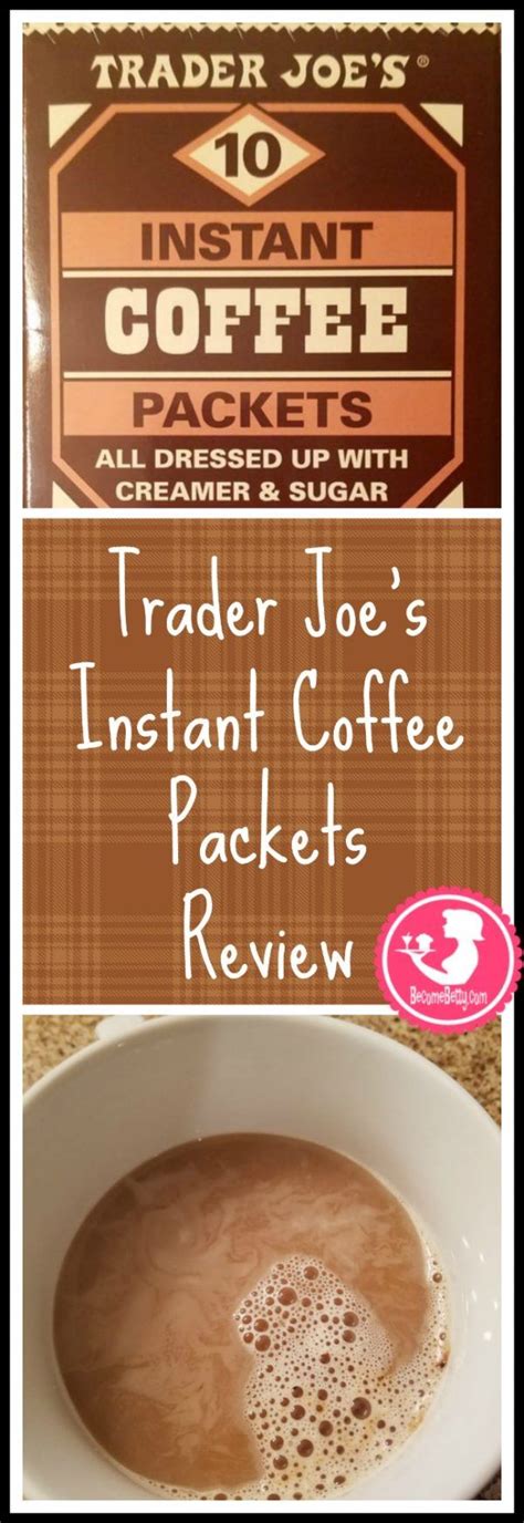 Green joe coffee is a coffee shop located in schaumburg il. Trader Joe's Instant Coffee Packets | Coffee packets ...