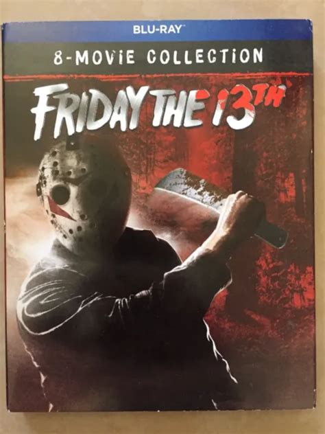 Friday The 13th The Ultimate Collection 8 Film Movie Set Blu Ray 2700