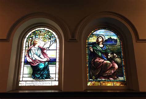 Tiffany Stained Glass Windows At Third Presbyterian Church On East Ave In Rochester Ny