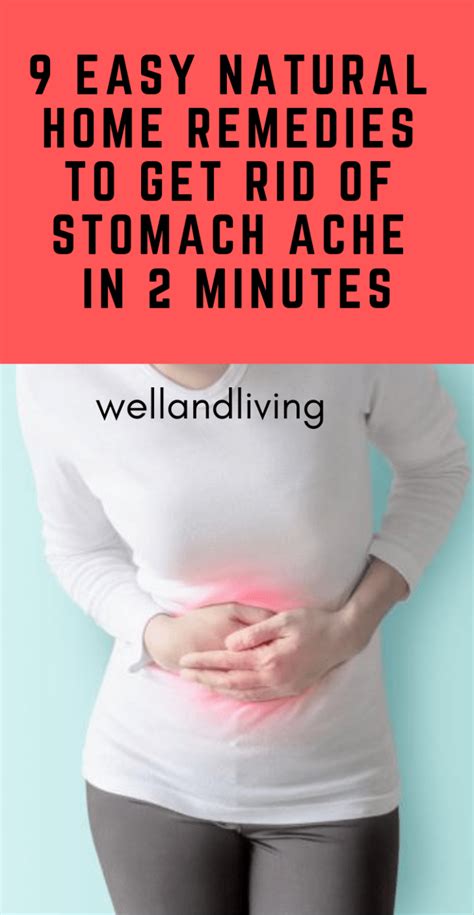 9 Easy Natural Home Remedies To Get Rid Of Stomach Ache In 2 Minutes