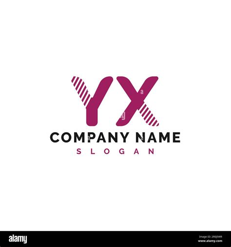 yx letter logo design yx letter logo vector illustration vector stock vector image and art alamy