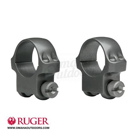 Ruger 4bhm5bhm 1 Medium Scope Ring Set In Stock