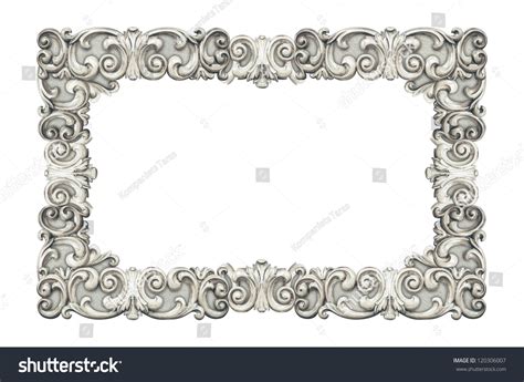 Vintage Classical Frame Isolated Stock Photo 120306007 Shutterstock