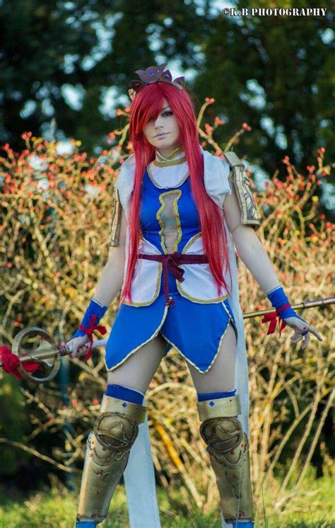 Erza Scarlet Nakagami Armor Cosplay Costplayto