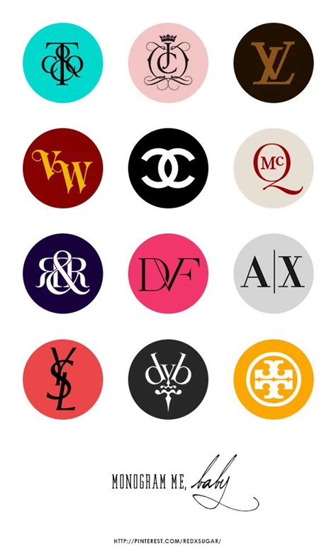 Fashion Designer Logos And Names