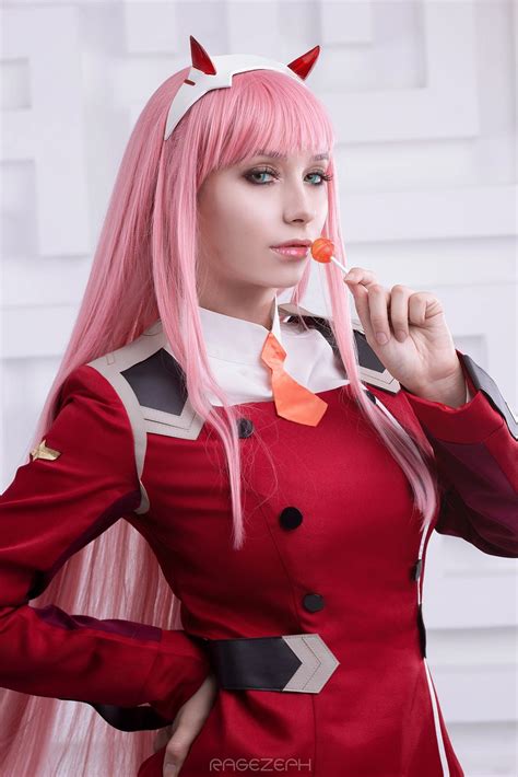 Darling In The Franxx Zero Two Cosplay Costume Cosplay Prop Custom Made Full Build