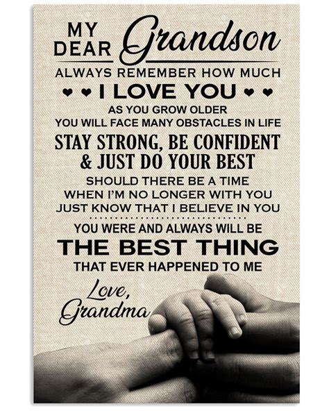 My Dear Grandson Quotes About Grandchildren Grandma Quotes My