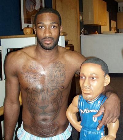 Shirtless Gilbert Arenas Naked Black Male Celebs