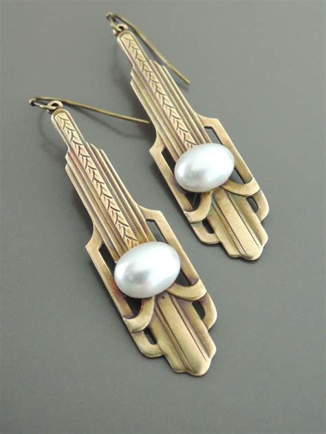 Art Deco Earrings Bridal Art Deco Jewelry Rings Art Deco Jewelry