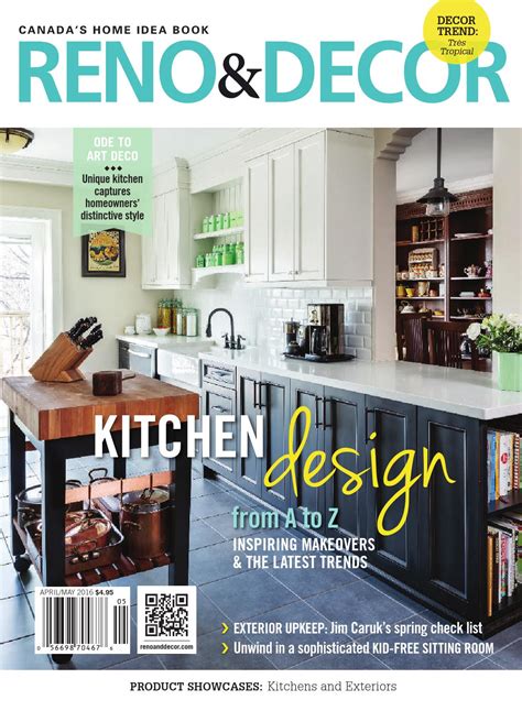 Modern home decor magazines the star of the show is high tech. Reno & Decor Magazine Apr/May 2016 by HOMES Publishing ...
