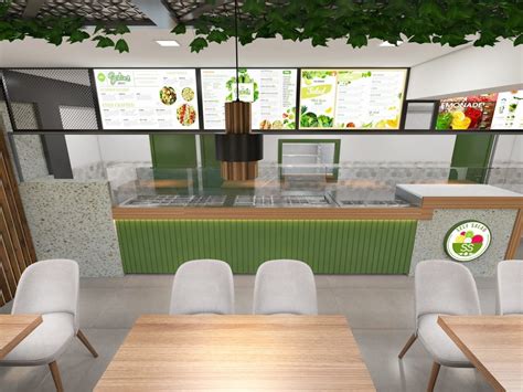 Salad Cafe Interior At Rs 50sq Ft Modern Cafe Interior Design Small