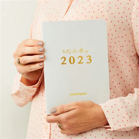 Personalised Nurture 2023 Diary Diaries Martha Brook