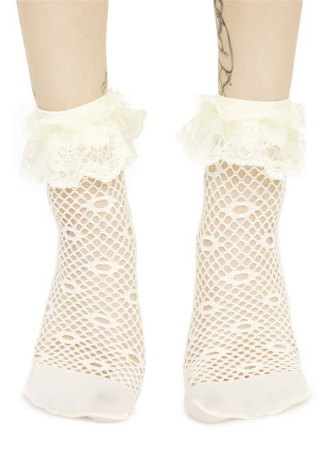 Daizy Chainz Ruffle Ankle Socks Dolls Kill