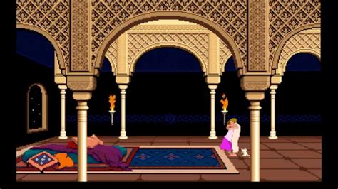 prince of persia game ending ms dos pc 1990 youtube