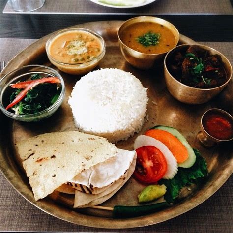 Nepali Thali Indian Food Recipes Healthy Main Meals Nepali Food