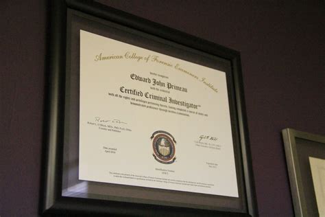 Eds Certified Criminal Investigator Certificate Criminal