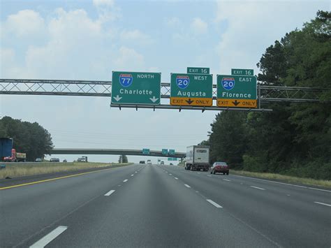 Intersection Of I 20 And I 77 Columbia South Carolina