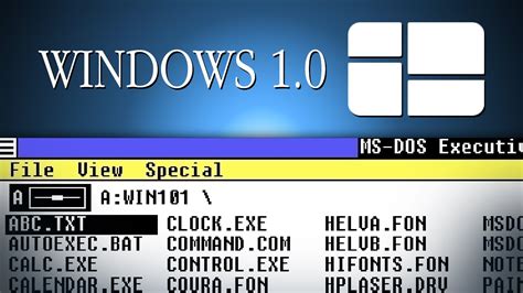 Установка Windows 1 1985